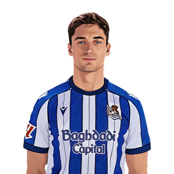 Jon Gorrotxategi player cartoon