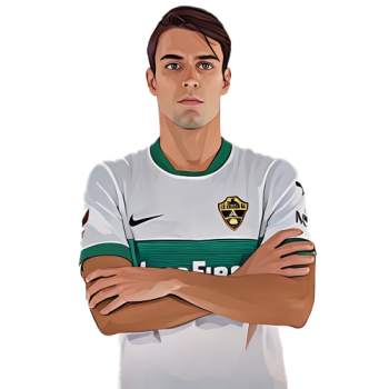 Federico Redondo player cartoon