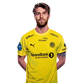 Kasper Høgh player cartoon