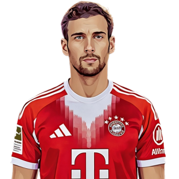 Leon Goretzka player cartoon
