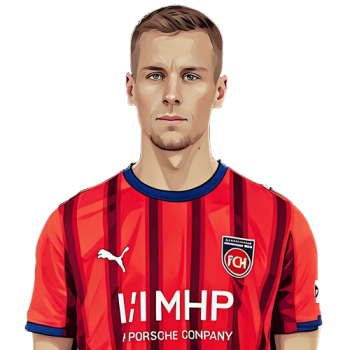 Adrian Beck player cartoon