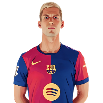 Dani Olmo player cartoon