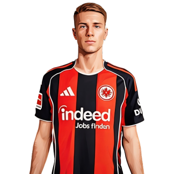 Elias Baum player cartoon