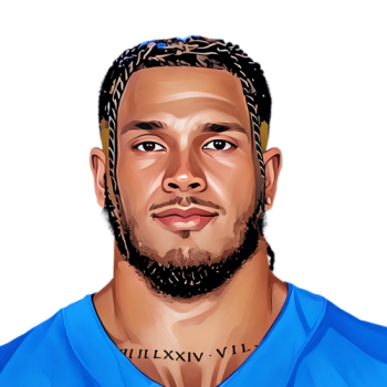 Jermaine Johnson II player cartoon
