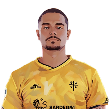 Elia Caprile player cartoon