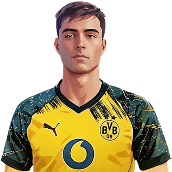 Aarón Anselmino player cartoon