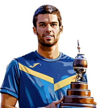 Facundo Diaz Acosta player cartoon