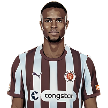 Abdoulie Ceesay player cartoon