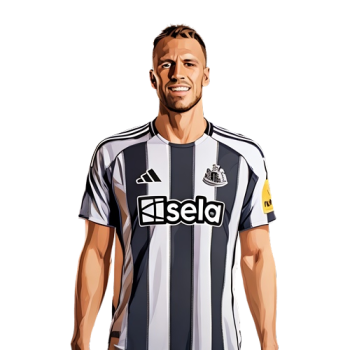 Dan Burn player cartoon