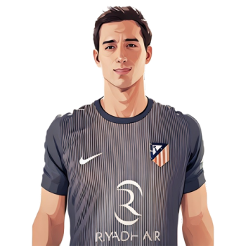 Juan Musso player cartoon