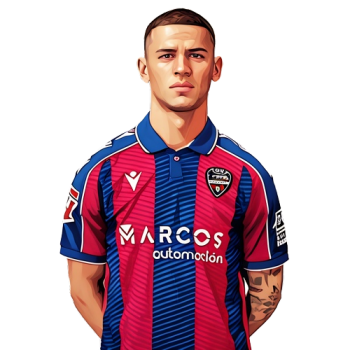 Kervin Arriaga player cartoon