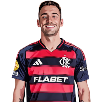 Léo Ortiz player cartoon