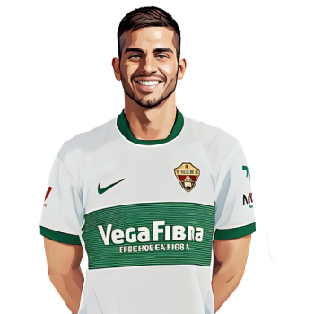 André Silva player cartoon