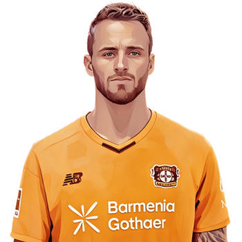 Mark Flekken player cartoon