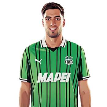 Luca Moro player cartoon