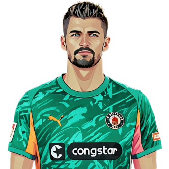 Nikola Vasilj player cartoon