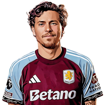 Victor Lindelof player cartoon