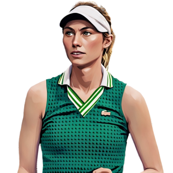 Cristina Bucsa player cartoon