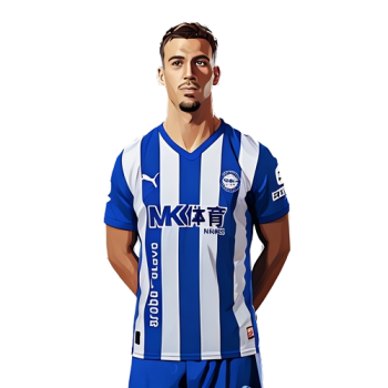 Víctor Parada player cartoon