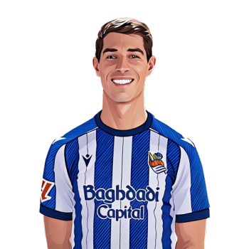 Aritz Elustondo player cartoon