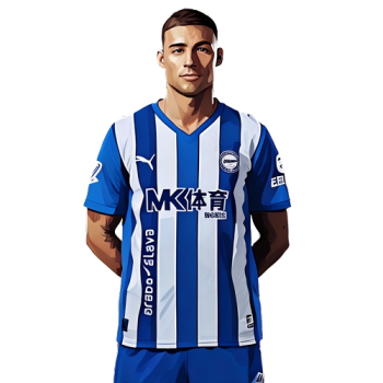 Carlos Benavídez player cartoon