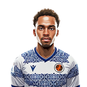 Kelvin Abrefa player cartoon