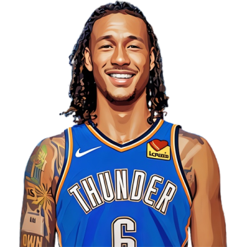 Jaylin Williams player cartoon