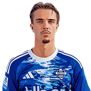 Maxence Caqueret player cartoon