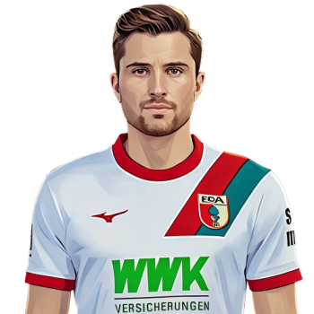 Elvis Rexhbeçaj player cartoon