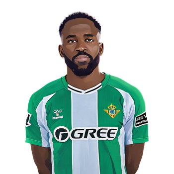 Cédric Bakambu player cartoon