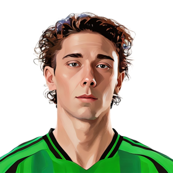 Calvin Fodrey player cartoon