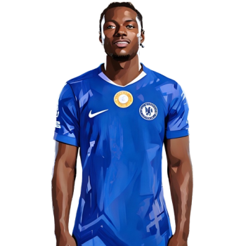 Roméo Lavia player cartoon