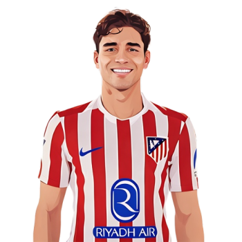 Julián Álvarez player cartoon