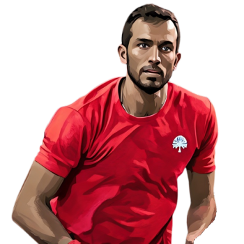 Sriram Balaji player cartoon