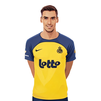 Ross Sykes player cartoon