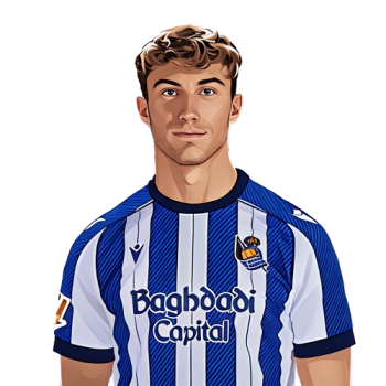 Mikel Goti player cartoon