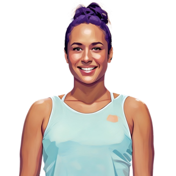 Heather Watson player cartoon