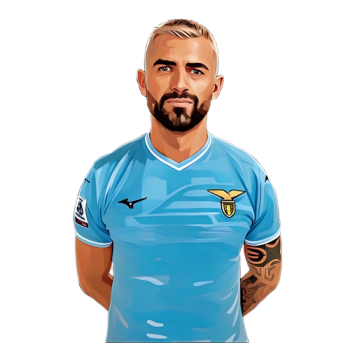 Elseid Hysaj player cartoon