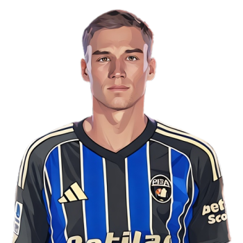 Michel Aebischer player cartoon