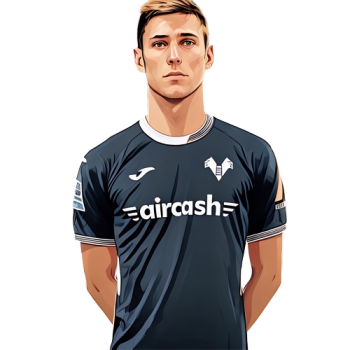 Mattia Chiesa player cartoon
