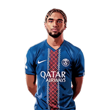 Ibrahim Mbaye player cartoon