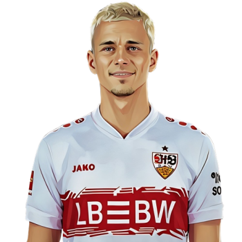 Yannik Keitel player cartoon