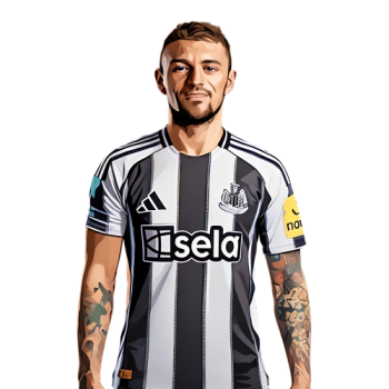 Kieran Trippier player cartoon