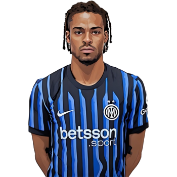 Yann Bisseck player cartoon