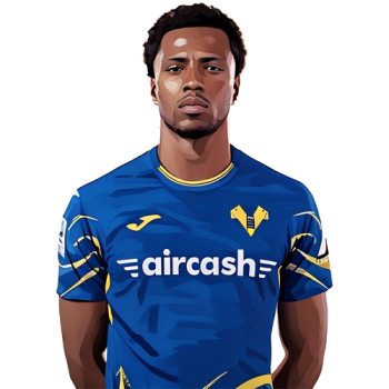 Daniel Akinbiyi Oyegoke player cartoon