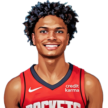 Amen Thompson player cartoon
