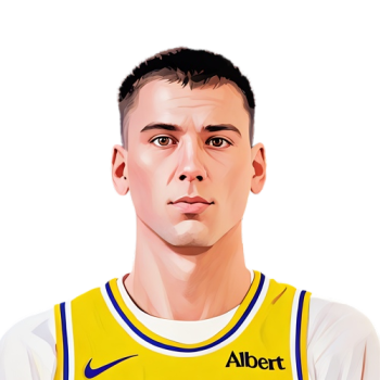 Jake LaRavia player cartoon