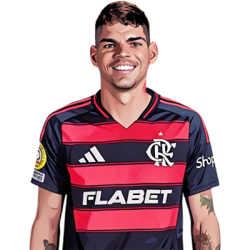 Ayrton Lucas player cartoon