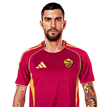 Lorenzo Pellegrini player cartoon