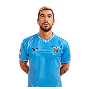 Mattia Zaccagni player cartoon